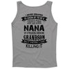 Super Cool Nana Of A Freaking Awesome Grandson Tank Top