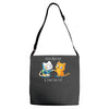 finn the cat &amp; jake the cat Adjustable Strap Totes