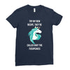 Funny Unicorn Ladies Fitted T-Shirt