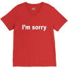 i'm sorry (2) V-Neck Tee