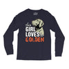 This Girl Loves Her Golden Long Sleeve Shirts