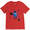 Space Astronot V-Neck Tee