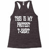My First Protest T-Shirt Racerback Tank