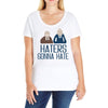 haters gonna hate Ladies Curvy T-Shirt