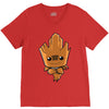 we are groot!! V-Neck Tee