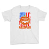 halloween american flag halloween american flag Youth Tee
