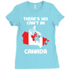 There Is No Cant In Canada Ladies Fitted T-Shirt