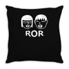 ror Throw Pillow