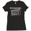 gun permit second amendment Ladies Fitted T-Shirt