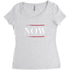 Yesterday Now Tomorrow Women's Triblend Scoop T-shirt