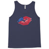 4th of July Lip Tank Top