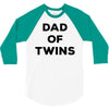 Dad of Twins 3/4 Sleeve Shirt