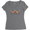 THE JINTOS Women's Triblend Scoop T-shirt