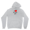 i love my train geek Youth Hoodie