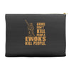 kill people funny Accessory Pouches
