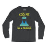 kiss a nurse Long Sleeve Shirts