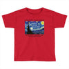 Vincent Van Gogh The Starry Night Toddler T-shirt