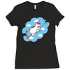 unicorn magic Ladies Fitted T-Shirt
