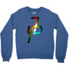 jake paul colorful galaxy Crewneck Sweatshirt