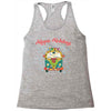 hippie holidays Racerback Tank