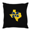 texas for michigan Throw Pillow