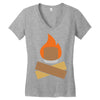 campfire tradition Women's V-Neck T-Shirt