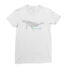 Whale Ladies Fitted T-Shirt