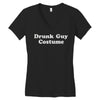 drunk guy costume Women's V-Neck T-Shirt