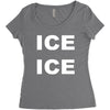 ice ice Women's Triblend Scoop T-shirt