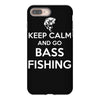 keep calm bass fishing iPhone 8 Plus