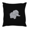 elephant cute Throw Pillow