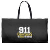 911 dispatcher heroes Weekender Totes