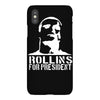 rollins for president  funny  comic henry rollins punk rock tv p iPhoneX Case