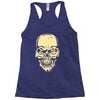 dead halloween head Racerback Tank