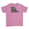 wifi, coffee, frenchies Youth Tee