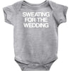 sweating for the wedding Baby Onesie