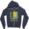 blow me 3 Zipper Hoodie