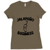 jalapeno business Ladies Fitted T-Shirt