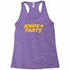 knife party electro house Racerback Tank