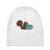 coffe squirrel Baby Beanies