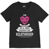 I Am Actually In A Very Commited Relationship V-Neck Tee