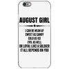 Super August Girl iPhone 6/6s Case