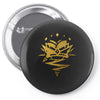 eryctriceps limited edition gold Pin-back button