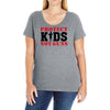 Protect Kids Not Guns Ladies Curvy T-Shirt