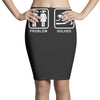 drifting   problem solved mens funny Pencil Skirts