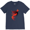 king animas V-Neck Tee