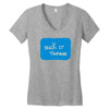 suck it trebek Women's V-Neck T-Shirt