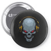skull Pin-back button