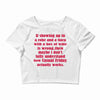 casual friday Crop Top