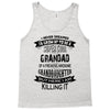 Super Cool Grandad Of A Freaking Awesome Granddaughter Tank Top